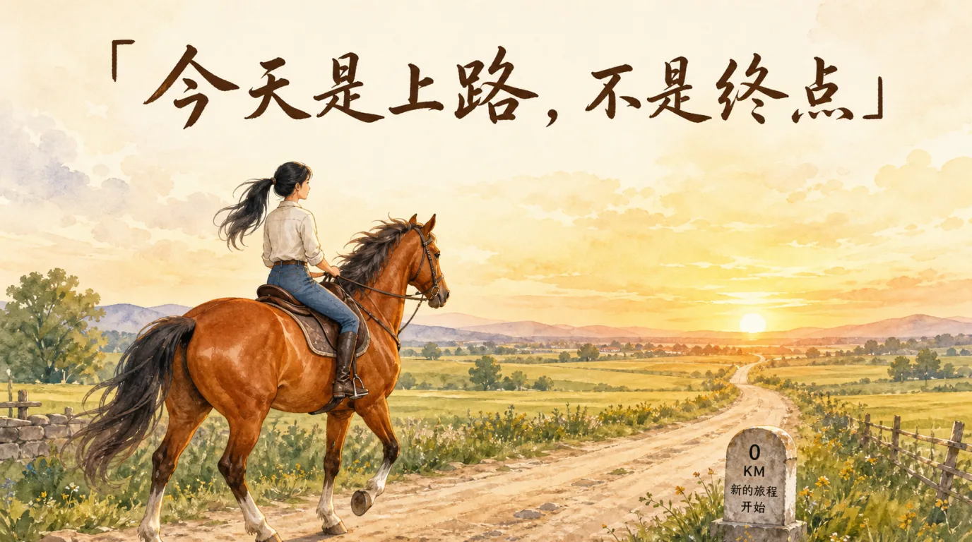 你已能自己骑 + 马会自己变强